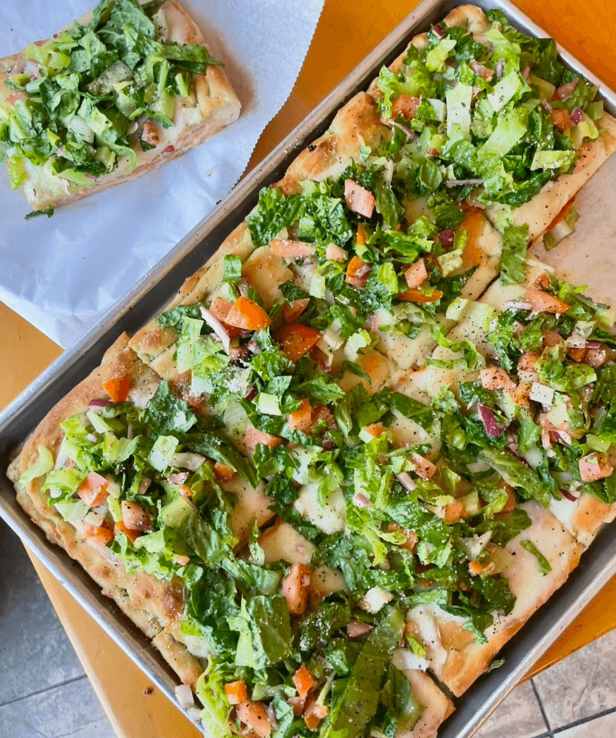 Addeo's Riverdale Pizzeria — pizza and atmosphere