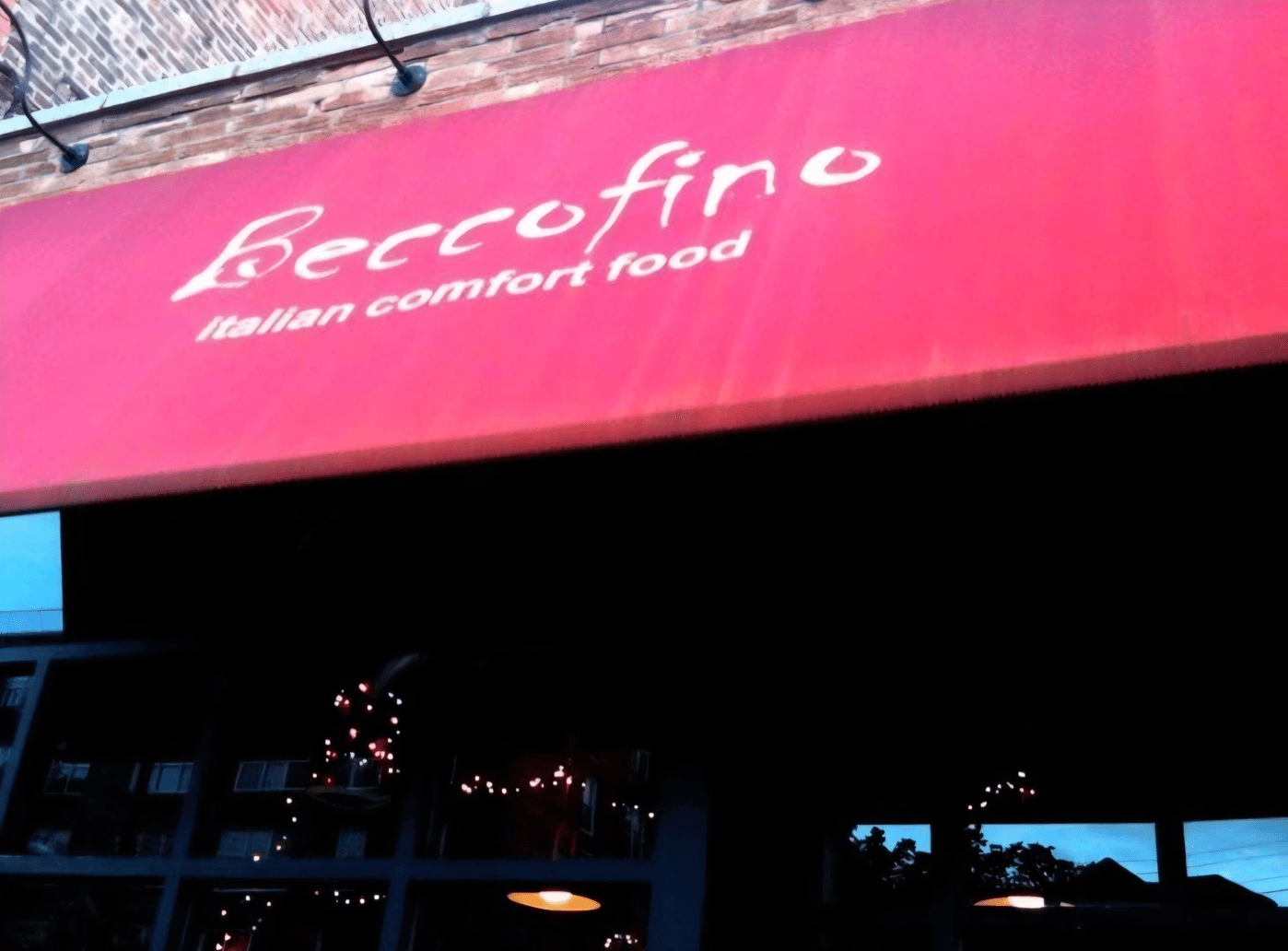 Beccofino — Bites! of the North Bronx menu